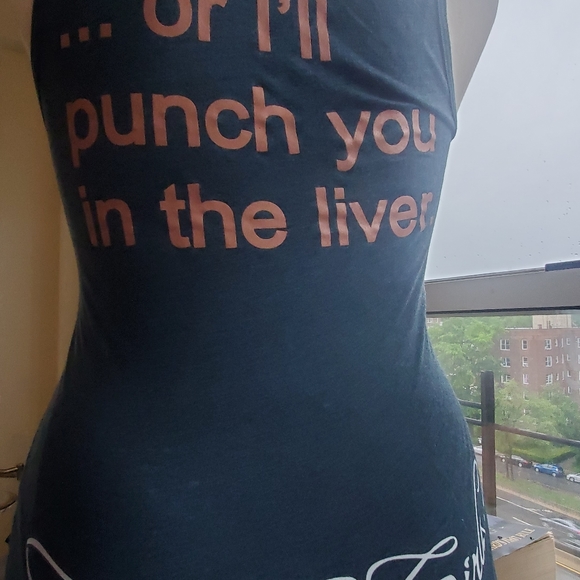 NWT " shut up or I'll punch you tank - Picture 3 of 7
